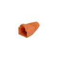 Quest Technology International Rj45 Strain Relief Boots, 50 Pack - Orange NMB-1010